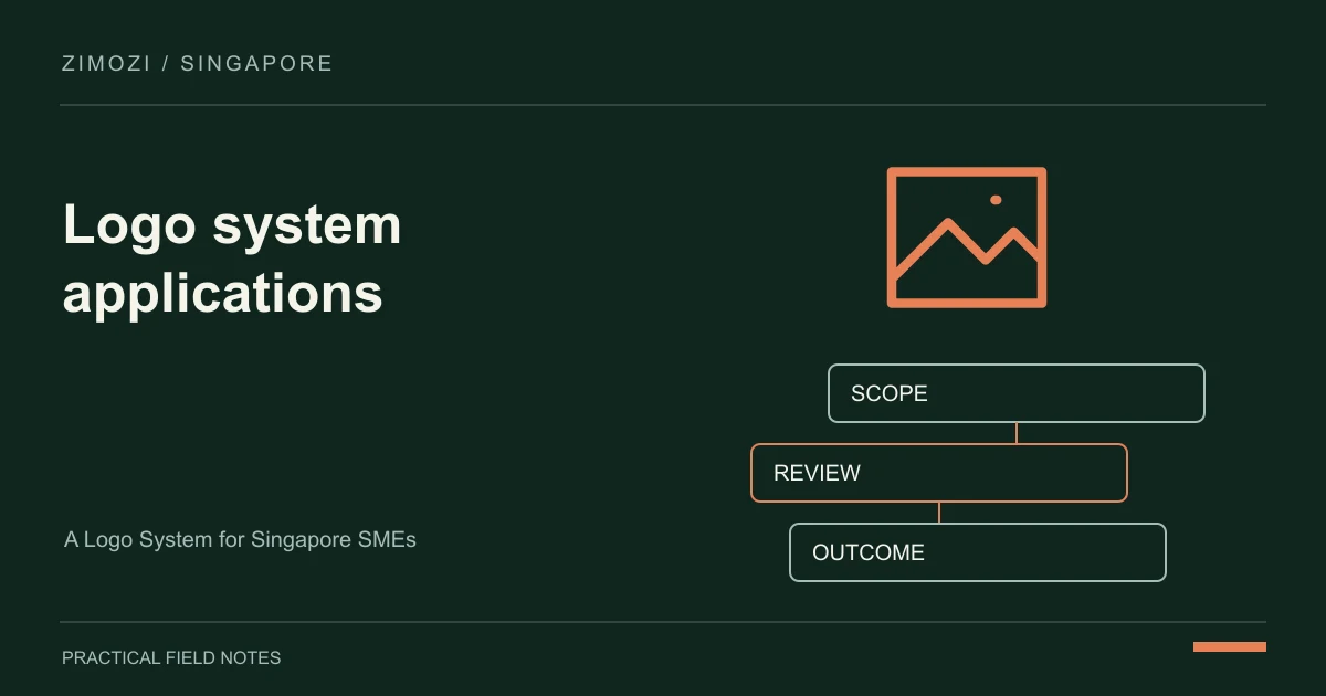 A Logo System for Singapore SMEs: Design for Real Business Use