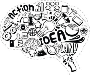 Tips for poster and banner design illustration