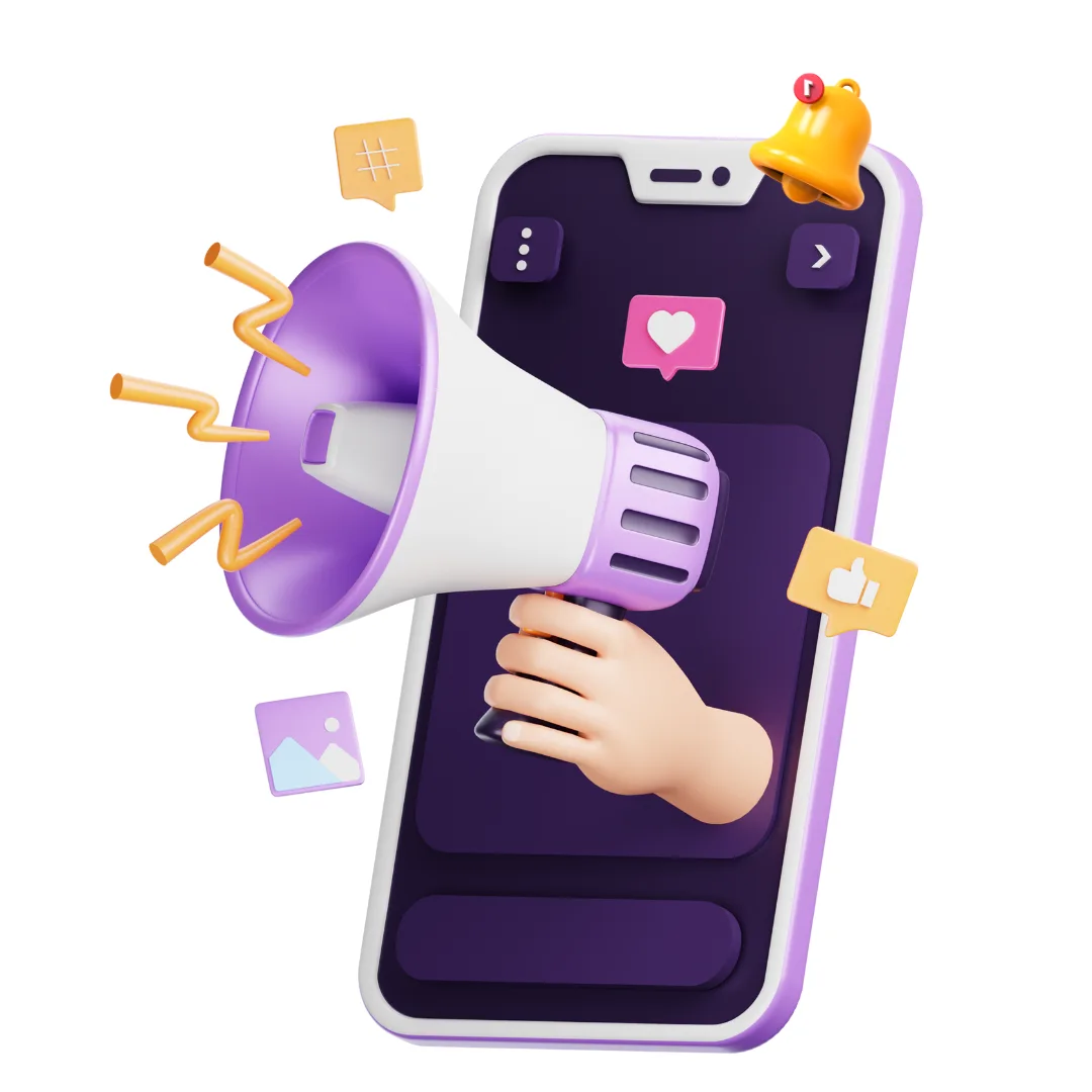How to build a strong social media presence illustration
