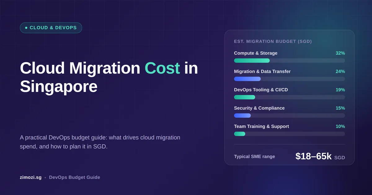 Cloud Migration Cost in Singapore: A DevOps Budget Guide
